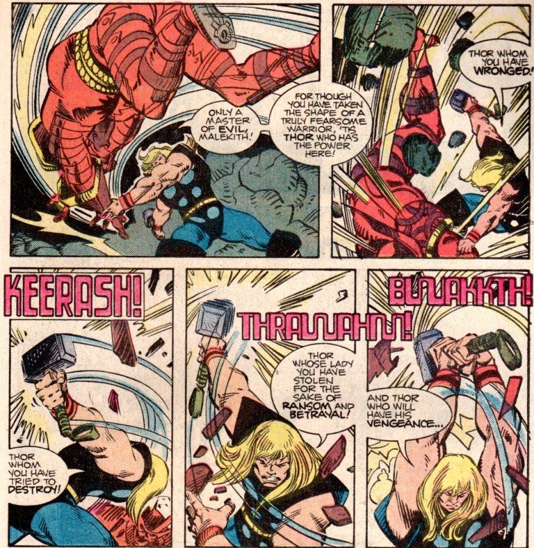 Thor - Marvel (357 - Jul 1985) comic book collectible [Barcode 071486024507] - Main Image 3