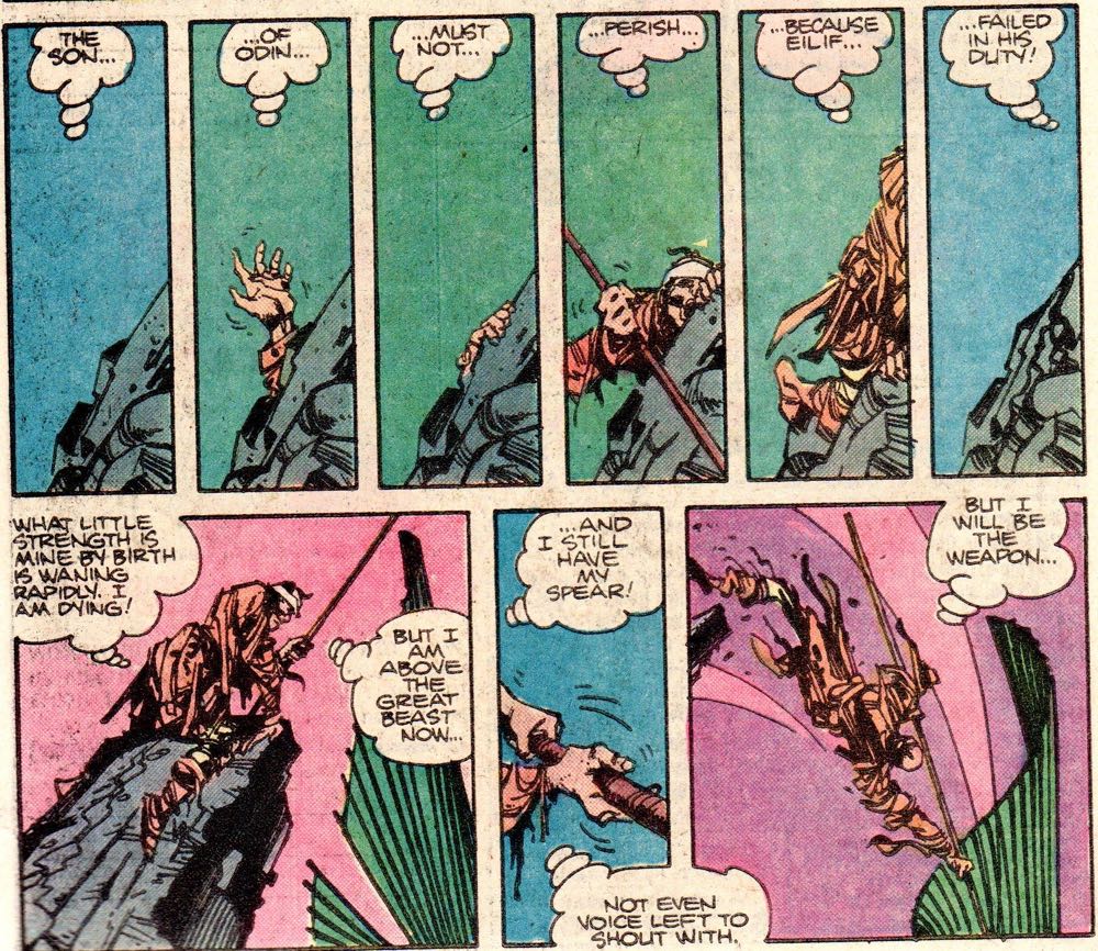 Thor - Marvel (357 - Jul 1985) comic book collectible [Barcode 071486024507] - Main Image 4