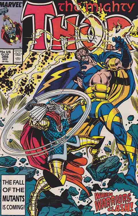 Thor - Marvel (368 - Jun 1986) comic book collectible [Barcode 071486024507] - Main Image 3