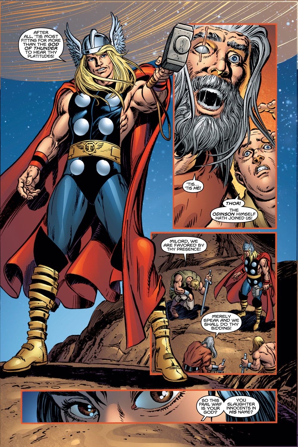 Thor - Marvel Comics (52 - Sep 2002) comic book collectible [Barcode 780785117223] - Main Image 2