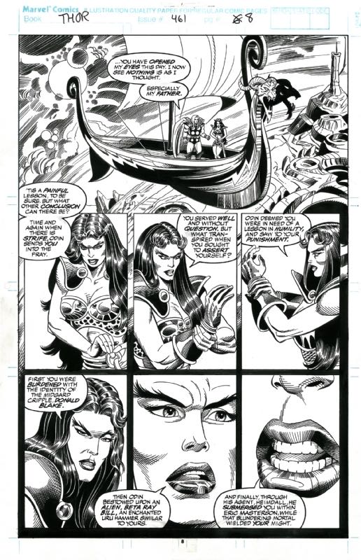 Thor, The Mighty - Marvel Comics (461 - Apr 1993) comic book collectible [Barcode 780785117223] - Main Image 2