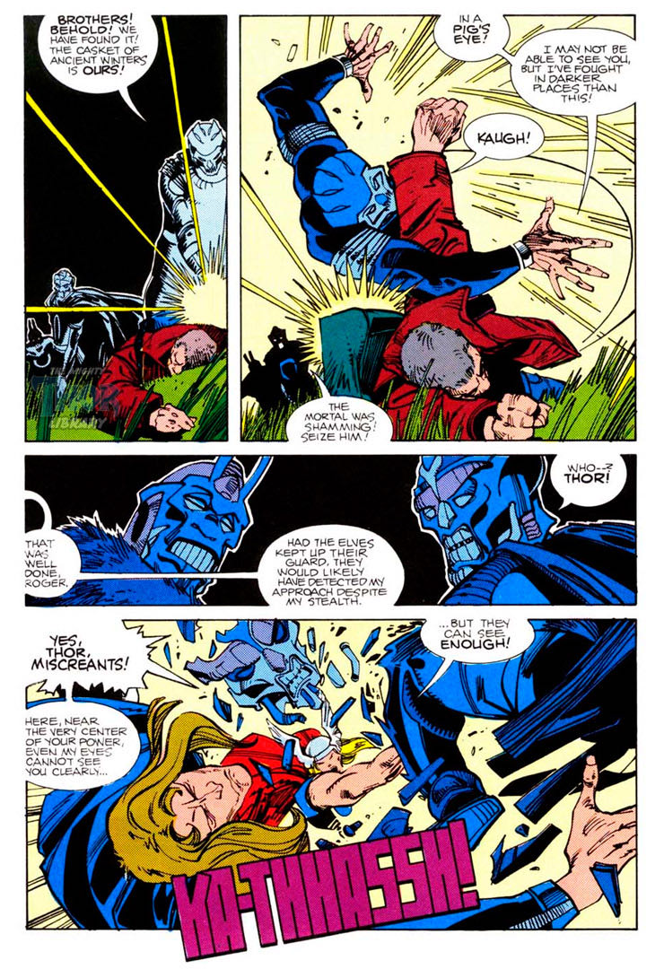 Thor - Marvel (347 - Sep 1984) comic book collectible [Barcode 071486024507] - Main Image 3