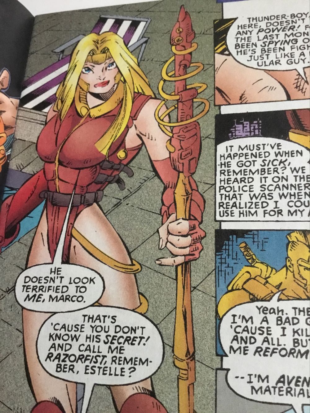 Thor, The Mighty - Marvel Comics (497 - Apr 1996) comic book collectible [Barcode 000000000] - Main Image 2