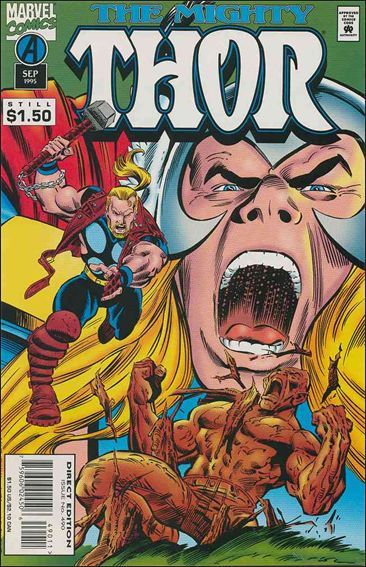 Thor, The Mighty - Marvel Comics (490 - Sep 1995) comic book collectible [Barcode 000000000] - Main Image 1