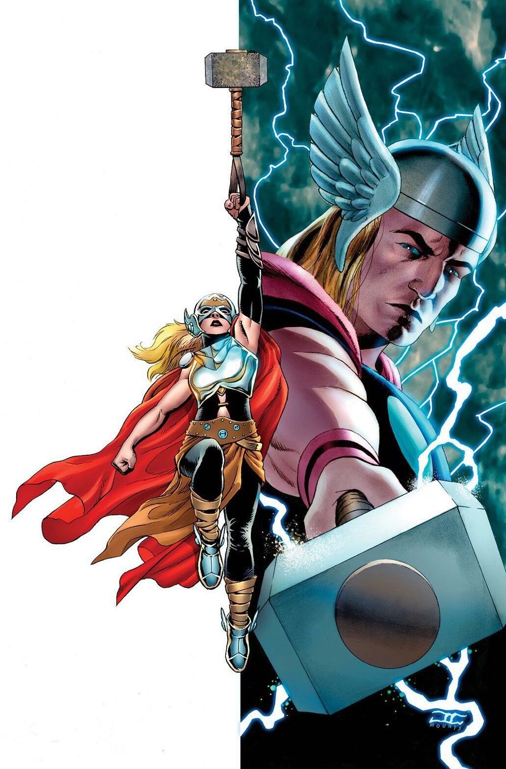 Thor, The Mighty - Marvel Comics (487 - Jun 1995) comic book collectible [Barcode 000000000] - Main Image 2