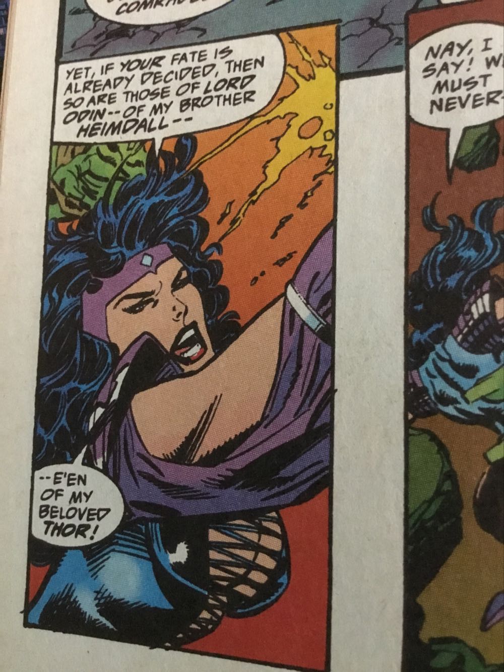 Mighty Thor, The - Marvel Comics (480 - Nov 1994) comic book collectible [Barcode 000000000] - Main Image 3