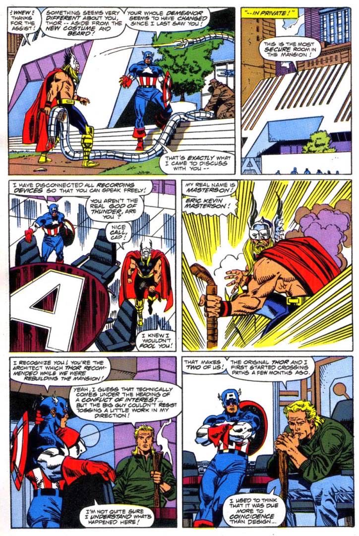 Thor - Marvel (434 - Jul 1991) comic book collectible [Barcode 000000000] - Main Image 2