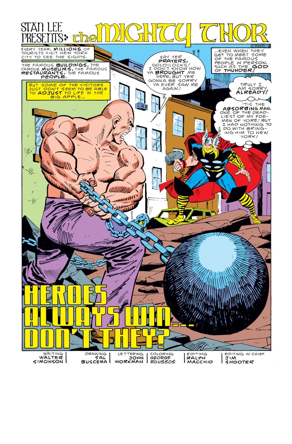 Thor, The Mighty - Marvel Comics (376 - Feb 1987) comic book collectible [Barcode 000000000] - Main Image 2