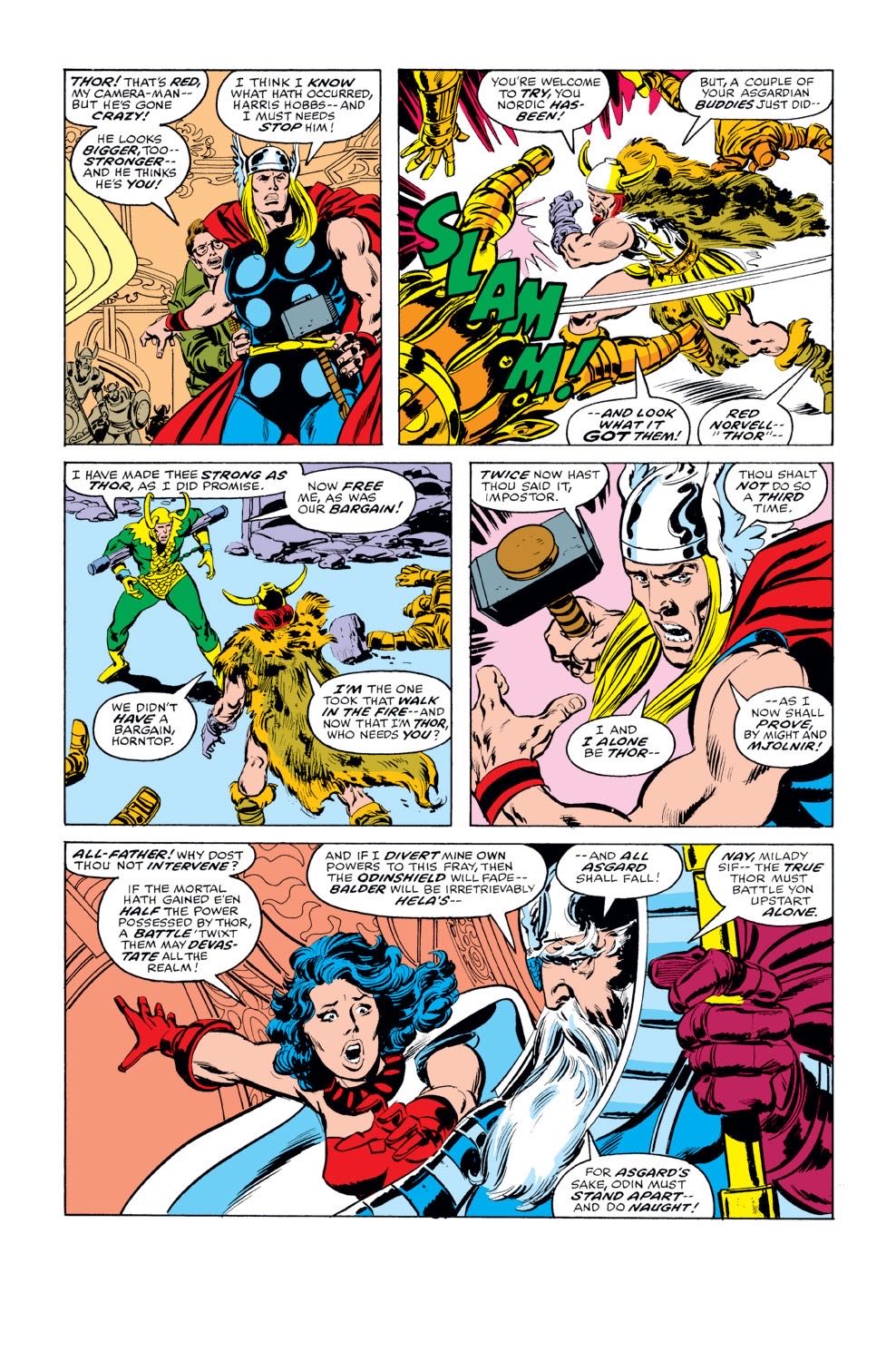 Thor, The Mighty 🔑 - Marvel Comics (276 - 10/1978) comic book collectible [Barcode 000000000] - Main Image 4