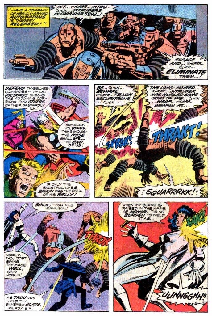 Thor, The Mighty - Marvel Comics (256 - Feb 1977) comic book collectible [Barcode 071486024507] - Main Image 4