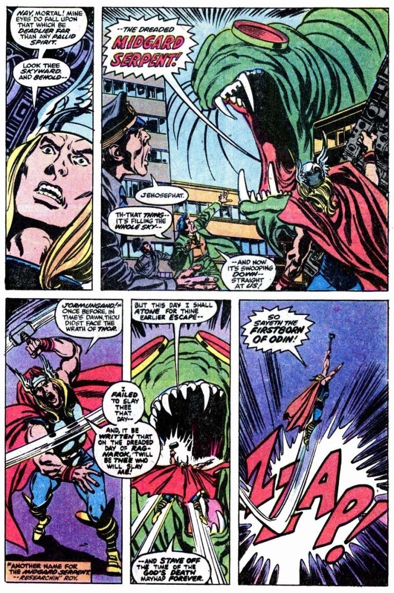 Thor, The Mighty - Marvel Comics (273 - Jul 1978) comic book collectible [Barcode 070200001411] - Main Image 3