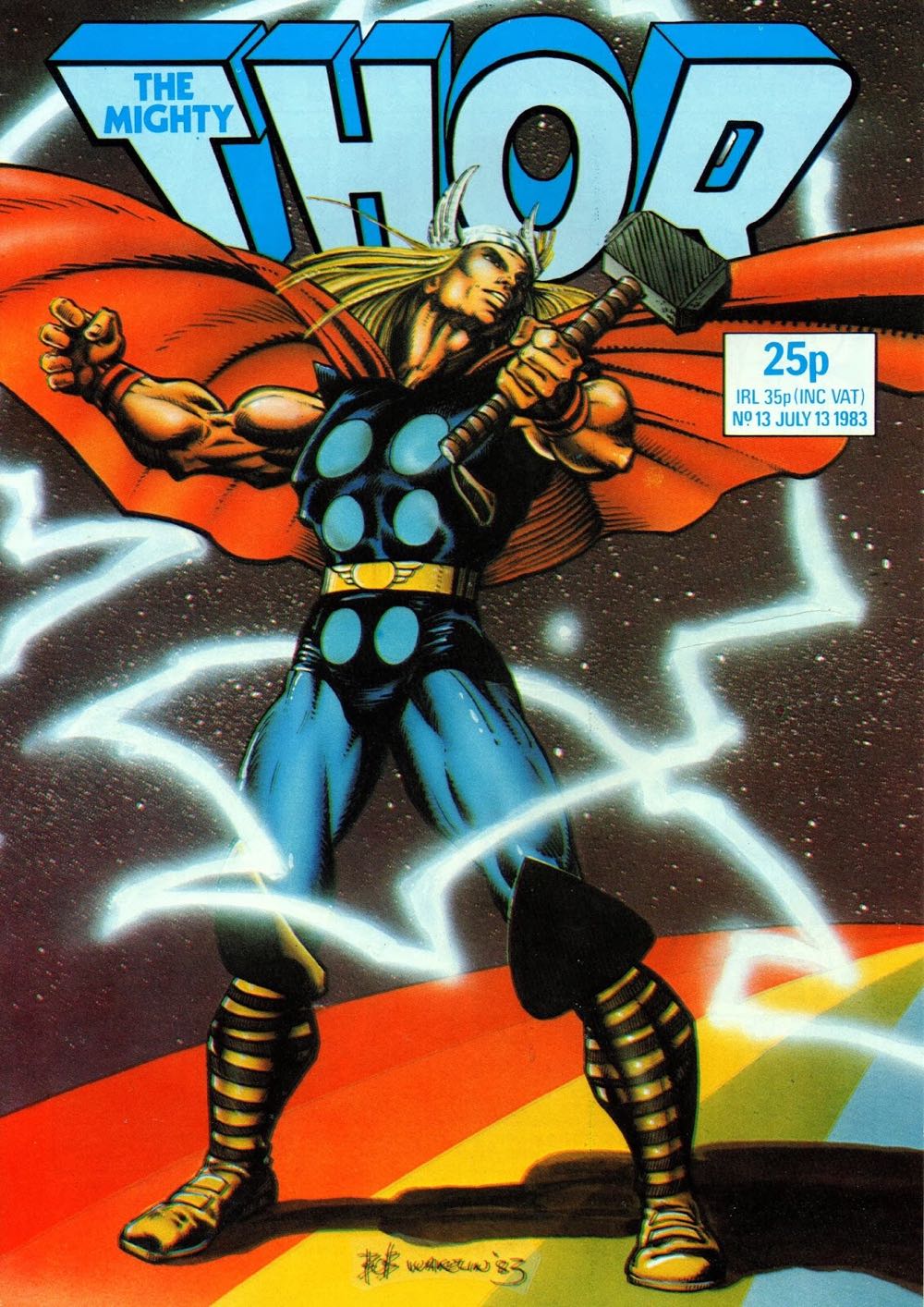 Thor, The Mighty - Marvel Comics (322 - Aug 1982) comic book collectible - Main Image 3