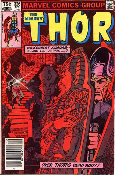 Thor - Marvel Comics (326 - Dec 1982) comic book collectible [Barcode 071486024507] - Main Image 1