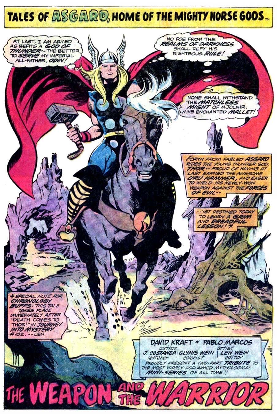 Thor, The Mighty - Marvel Comics (252 - Oct 1976) comic book collectible - Main Image 4