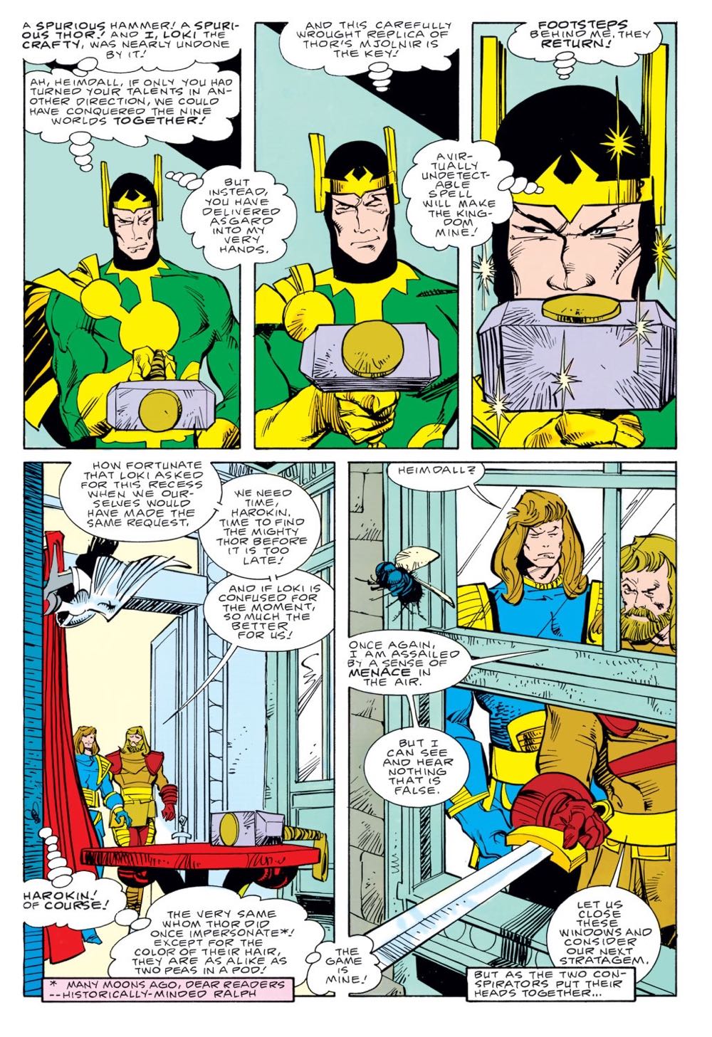 Thor, The Mighty - Marvel Comics (365 - Mar 1986) comic book collectible - Main Image 4