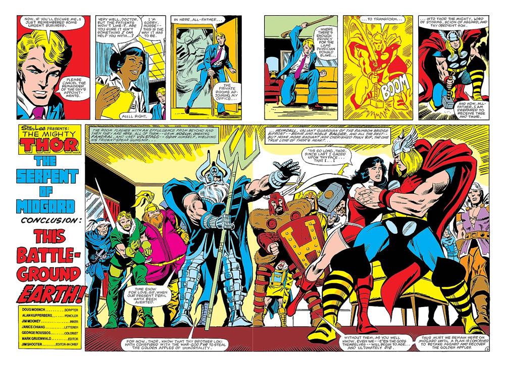 Thor, The Mighty - Marvel Comics (327 - Jan 1983) comic book collectible [Barcode 000000000] - Main Image 3