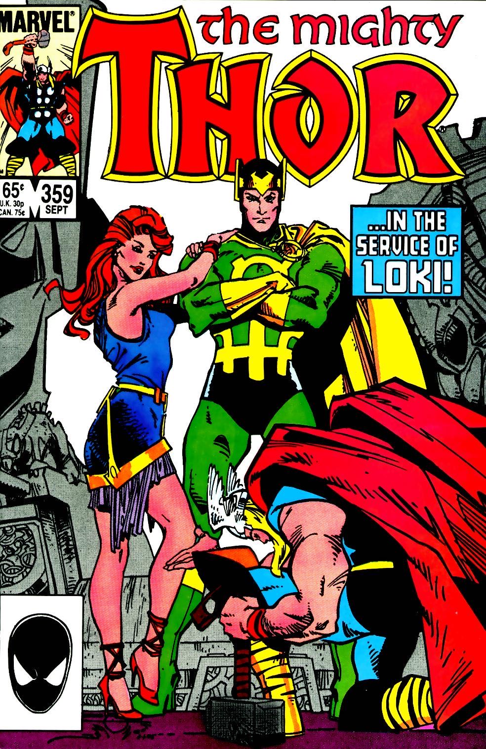 Thor - Marvel (289 - Nov 1979) comic book collectible [Barcode 071486024507] - Main Image 4