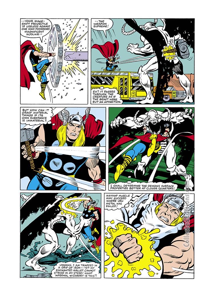 Thor, The Mighty - Marvel Comics (307 - May 1981) comic book collectible [Barcode 071486024507] - Main Image 3