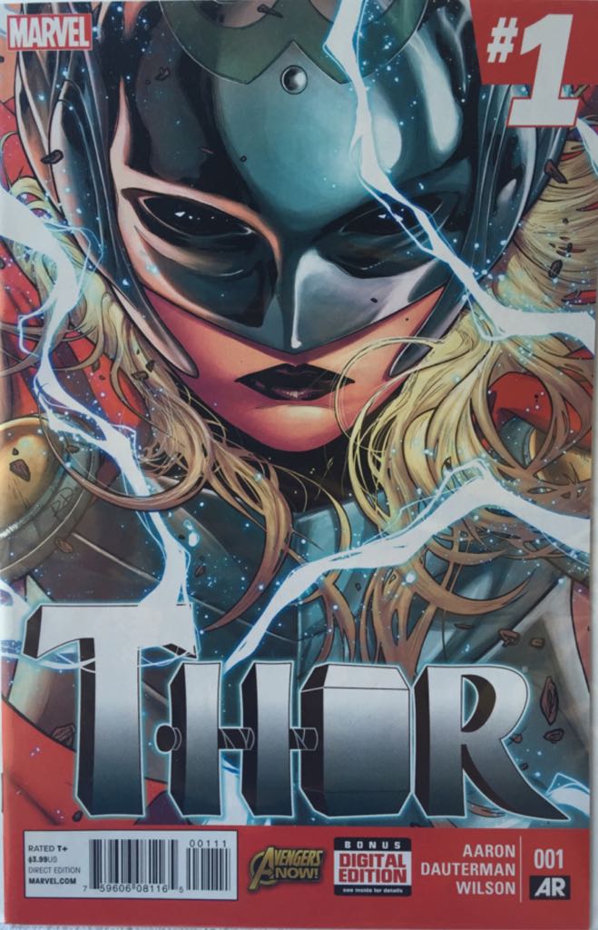 Thor  (1 - 01/2015) comic book collectible [Barcode 759606081165] - Main Image 1