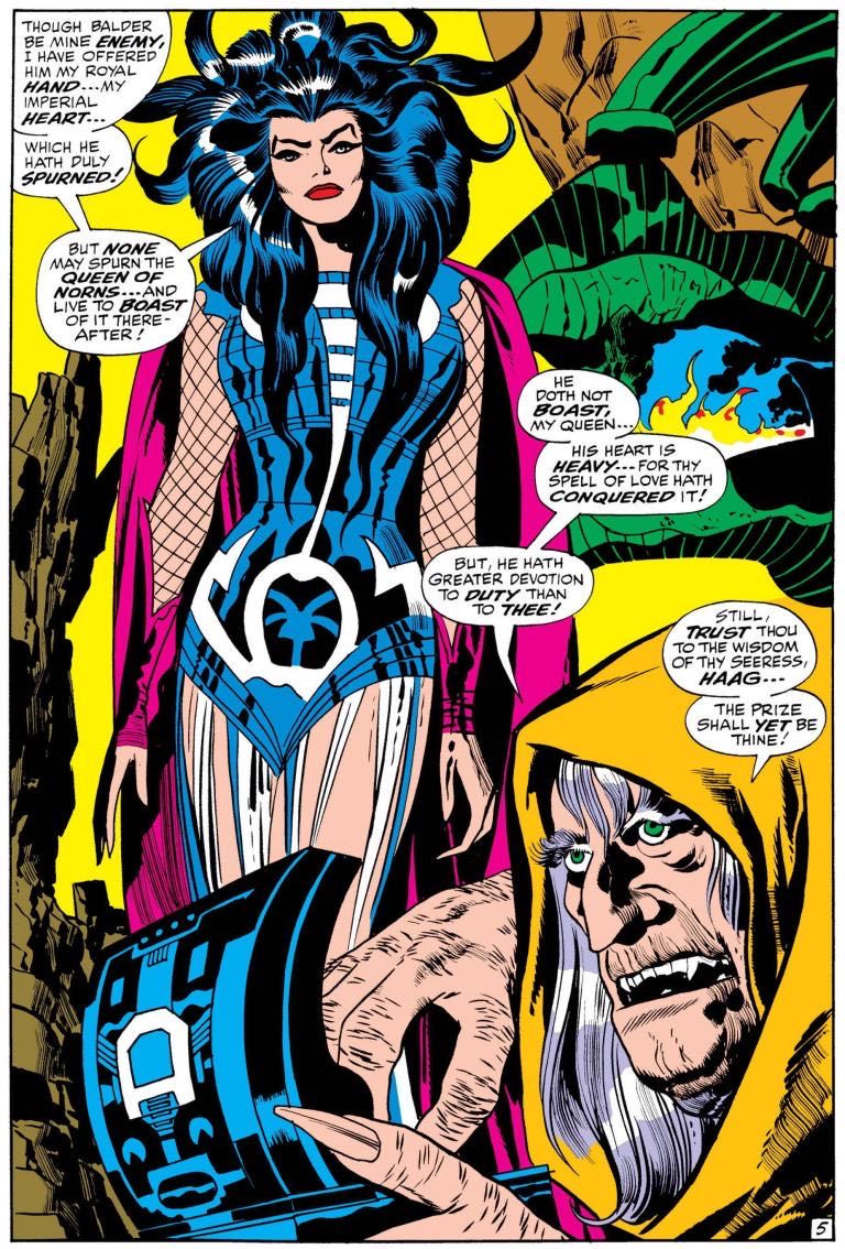 Thor (Vol 1) - Marvel Comics Group (166 - Jul 1969) comic book collectible - Main Image 3