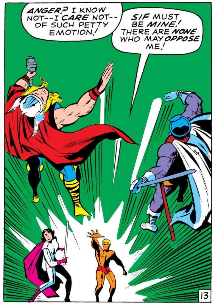 Thor (Vol 1) - Marvel Comics Group (166 - Jul 1969) comic book collectible - Main Image 4