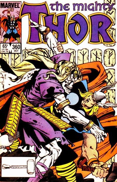 Thor - Marvel Comics (360 - Oct 1985) comic book collectible [Barcode 071486024507] - Main Image 1
