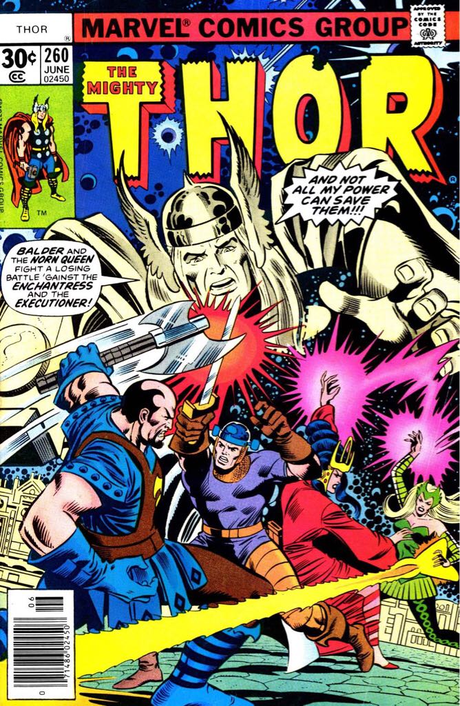 Thor: The Mighty Thor - Marvel Comics (260 - Jun 1977) comic book collectible [Barcode 071486024507] - Main Image 1