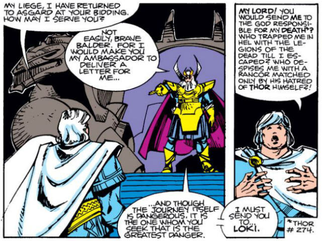 Mighty Thor, The - Marvel (344 - Jun 1984) comic book collectible [Barcode 071486024507] - Main Image 3