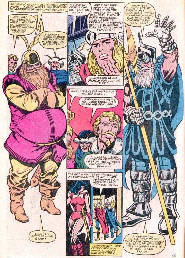 Thor, The Mighty - Marvel Comics (328 - Feb 1983) comic book collectible [Barcode 071486024507] - Main Image 4