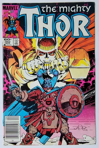 Thor, The Mighty - Marvel Comics (329 - Mar 1983) comic book collectible [Barcode 071486024507] - Main Image 4
