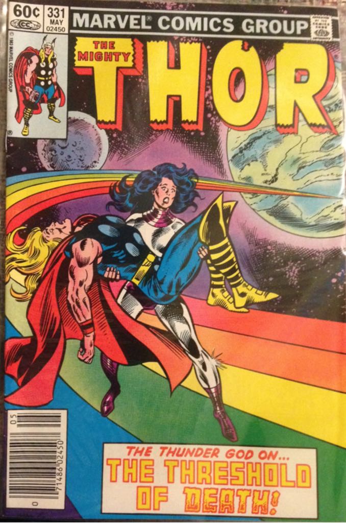 Thor - Marvel Comics Group (331 - May 1983) comic book collectible [Barcode 071486024507] - Main Image 1