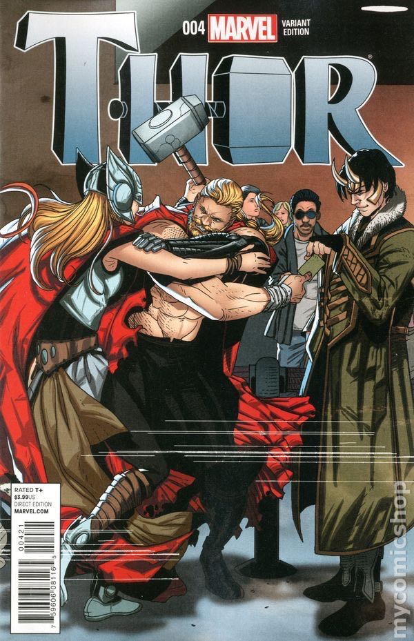 Thor - Marvel Comics (004 - Mar 2015) comic book collectible [Barcode 75960608116500411] - Main Image 2