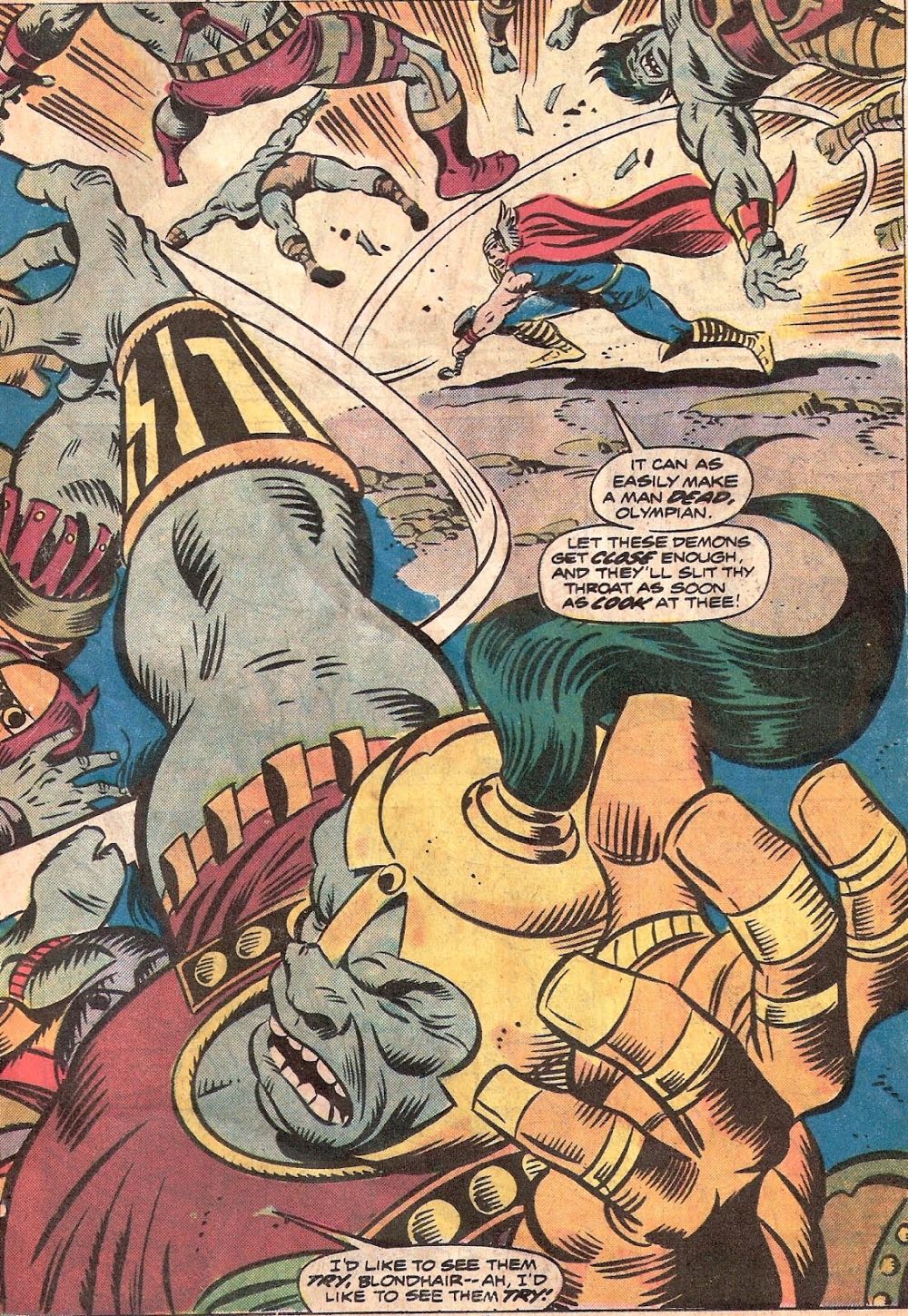 Thor, The Mighty - Marvel Comics (222 - Apr 1974) comic book collectible - Main Image 2