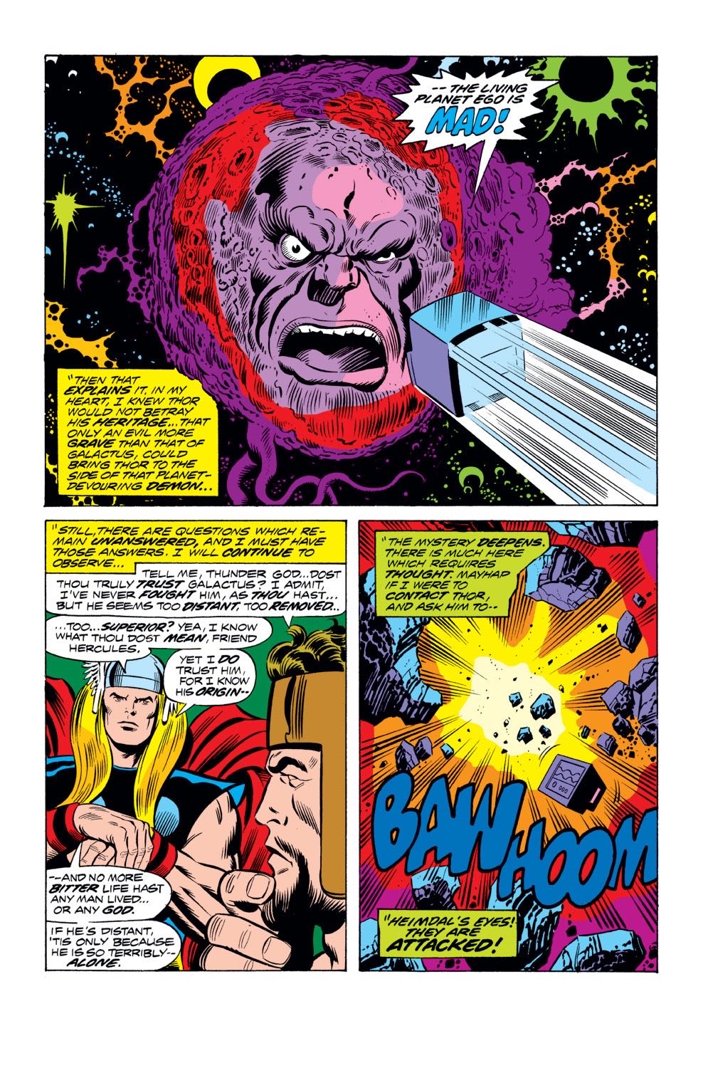 Thor, The Mighty - Marvel Comics (227 - Sep 1974) comic book collectible - Main Image 3