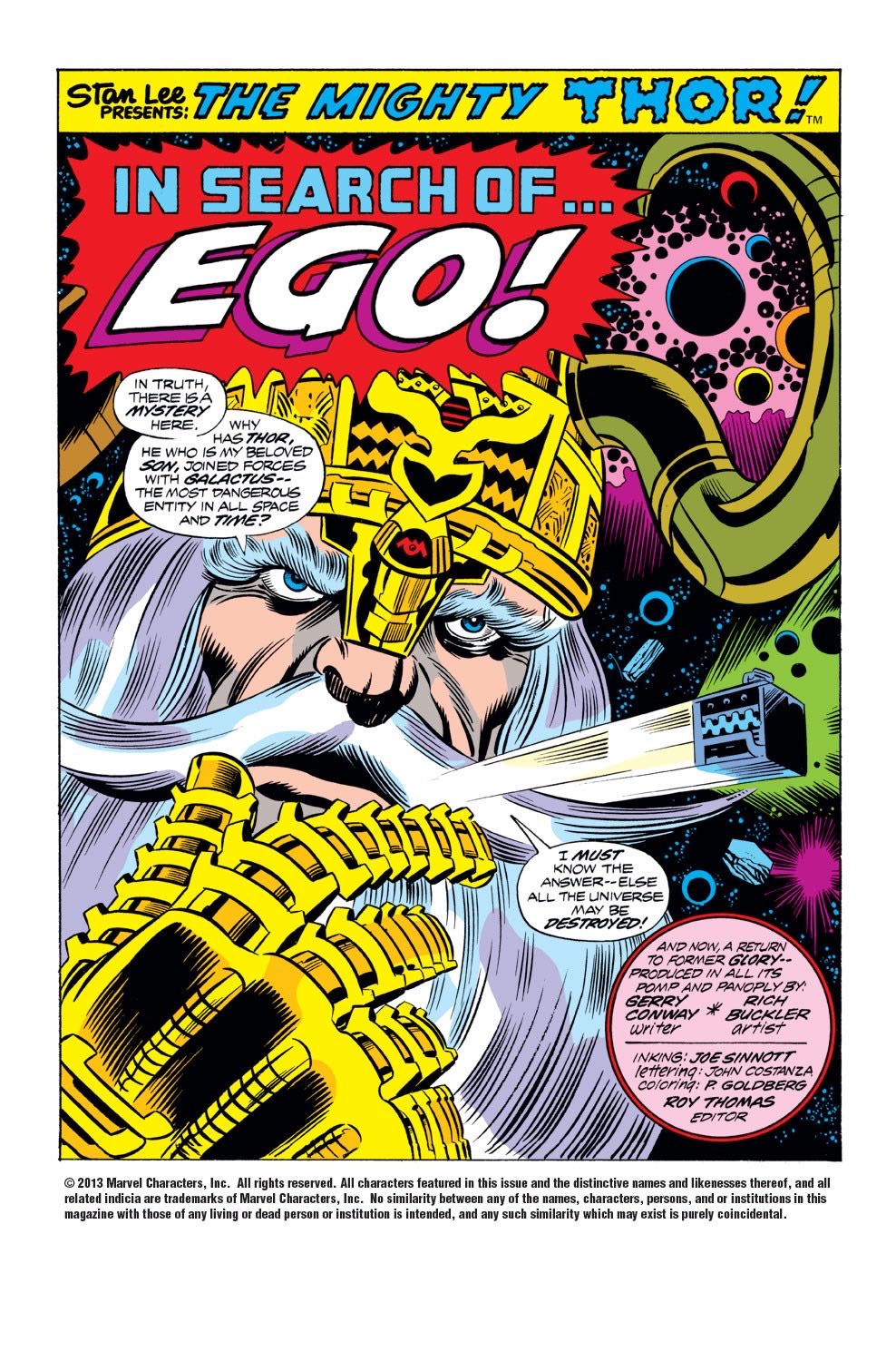 Thor, The Mighty - Marvel Comics (227 - Sep 1974) comic book collectible - Main Image 4