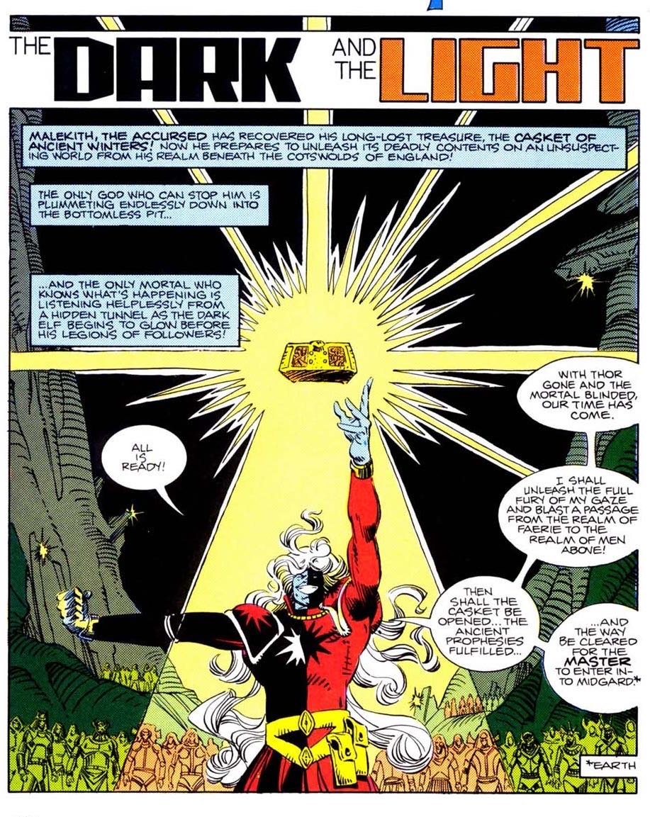 Thor - Marvel Comics Group (348 - Oct 1984) comic book collectible - Main Image 3