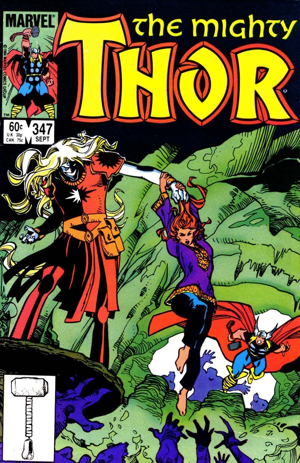 Thor - Marvel Comics Group (348 - Oct 1984) comic book collectible - Main Image 4