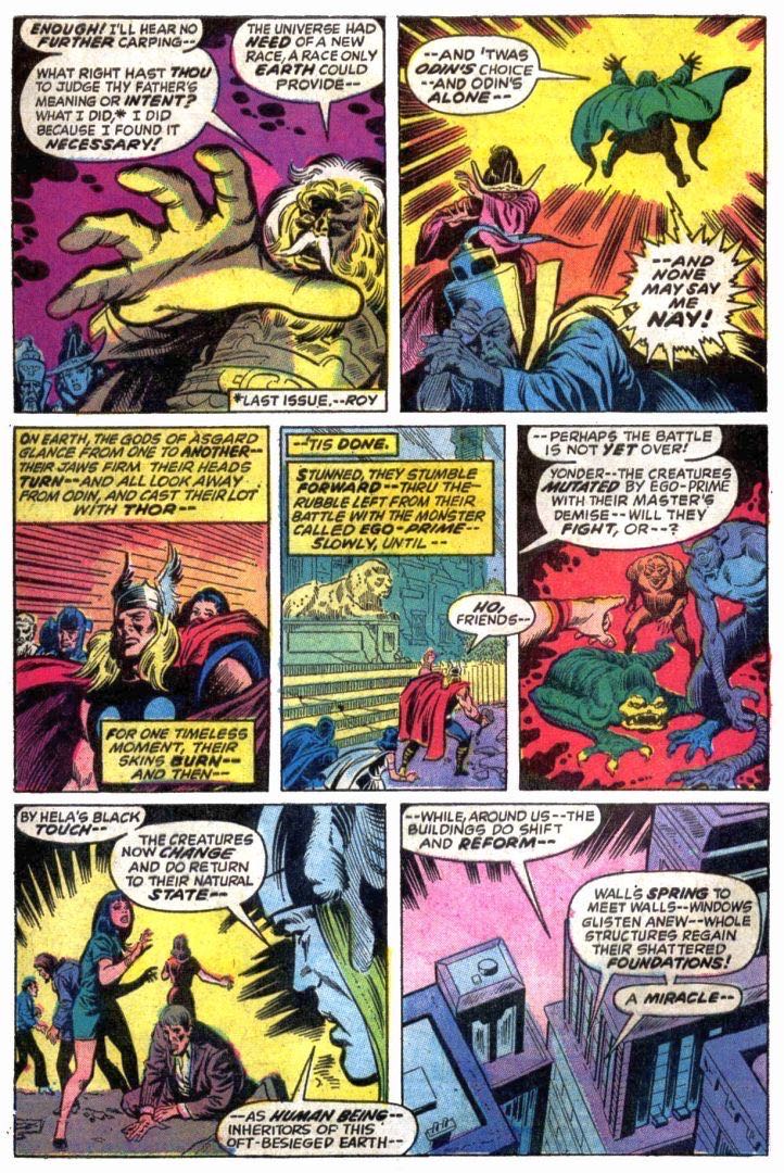 Thor (Vol 1) - Marvel Comics Group (204 - Oct 1972) comic book collectible - Main Image 4