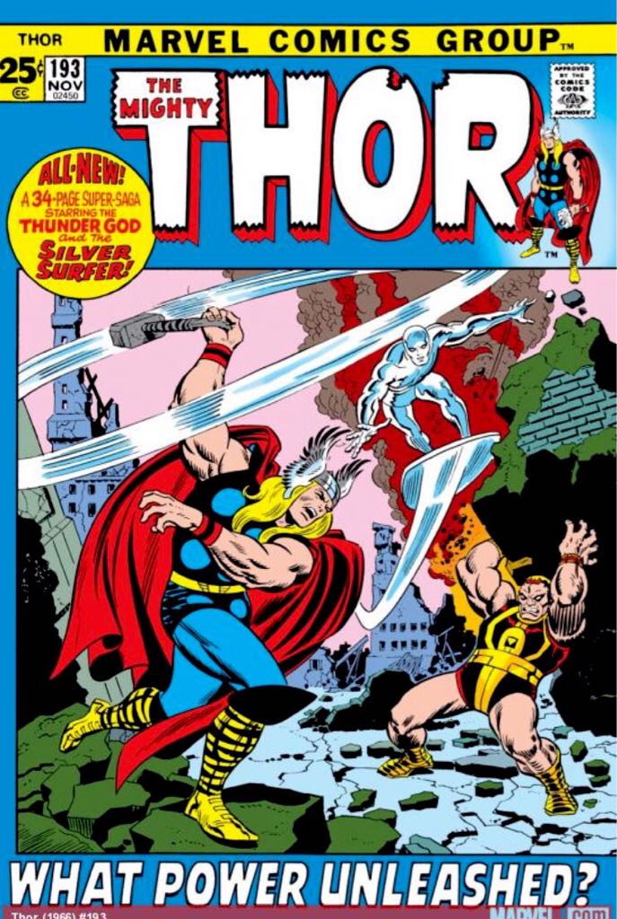 Thor, The Mighty - Marvel Comics (193 - 11/1971) comic book collectible - Main Image 1