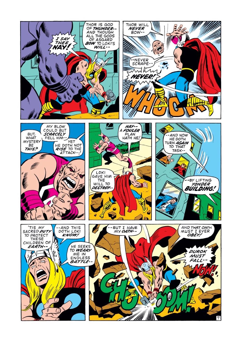 Thor, The Mighty - Marvel Comics (193 - 11/1971) comic book collectible - Main Image 2