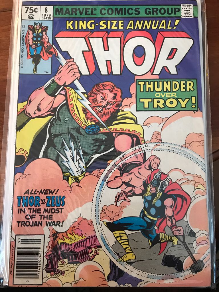 Thor Annual - Marvel Comics (8 - Nov 1979) comic book collectible [Barcode 07148602425595] - Main Image 1