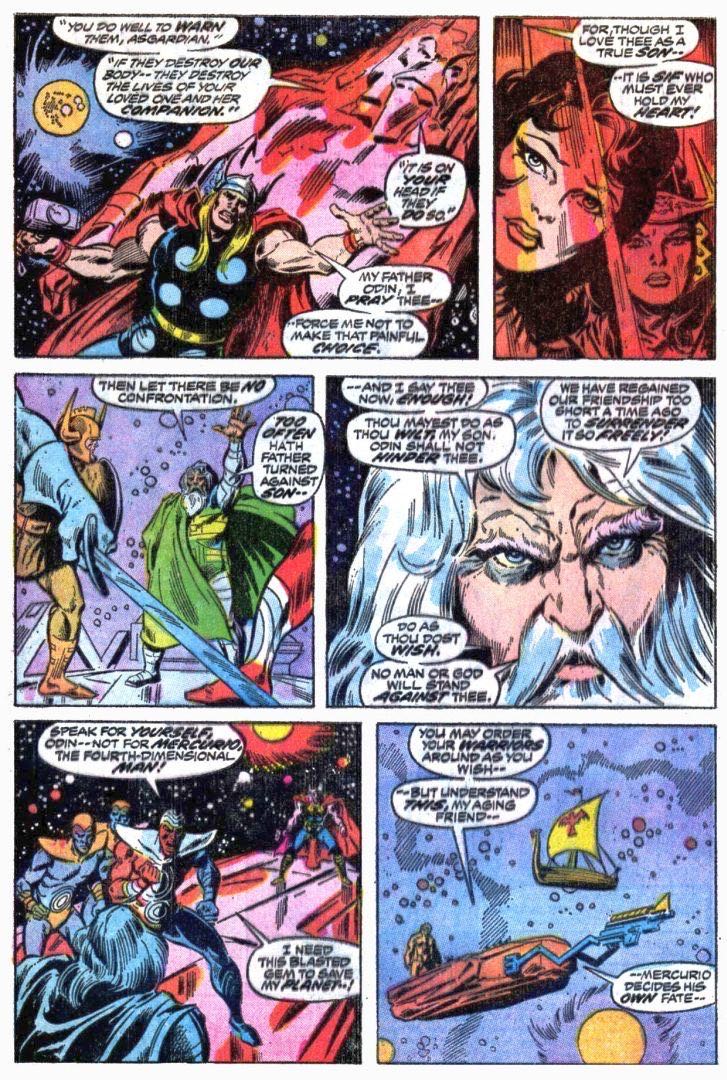 Thor, The Mighty - Marvel Comics (216 - 10/1973) comic book collectible - Main Image 3