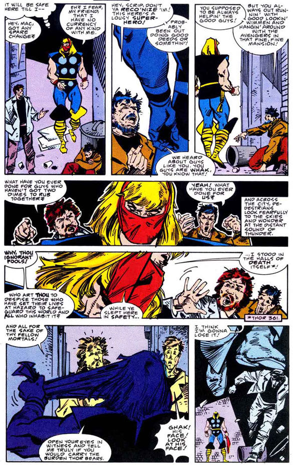 Thor, The Mighty - Marvel Comics (363 - Jan 1986) comic book collectible - Main Image 2