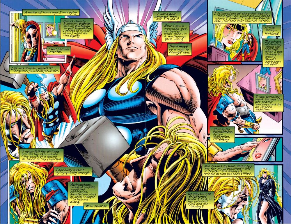 Thor, The Mighty - Marvel Comics (495 - Feb 1996) comic book collectible - Main Image 4