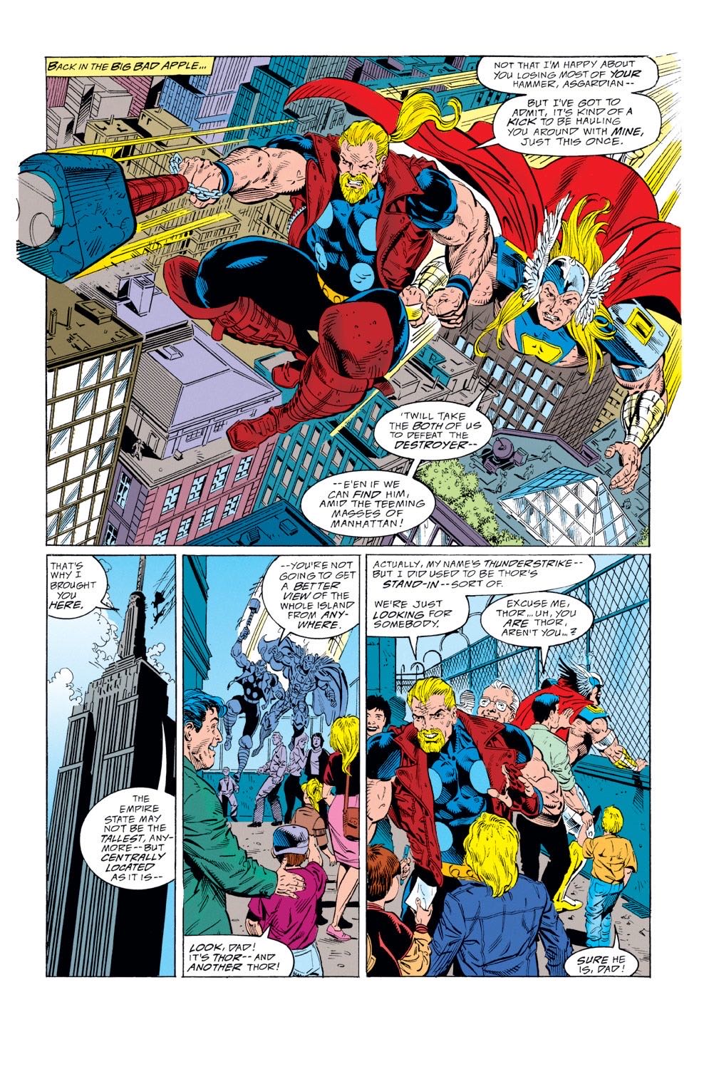 Thor, The Mighty - Marvel Comics (477 - Aug 1994) comic book collectible - Main Image 2