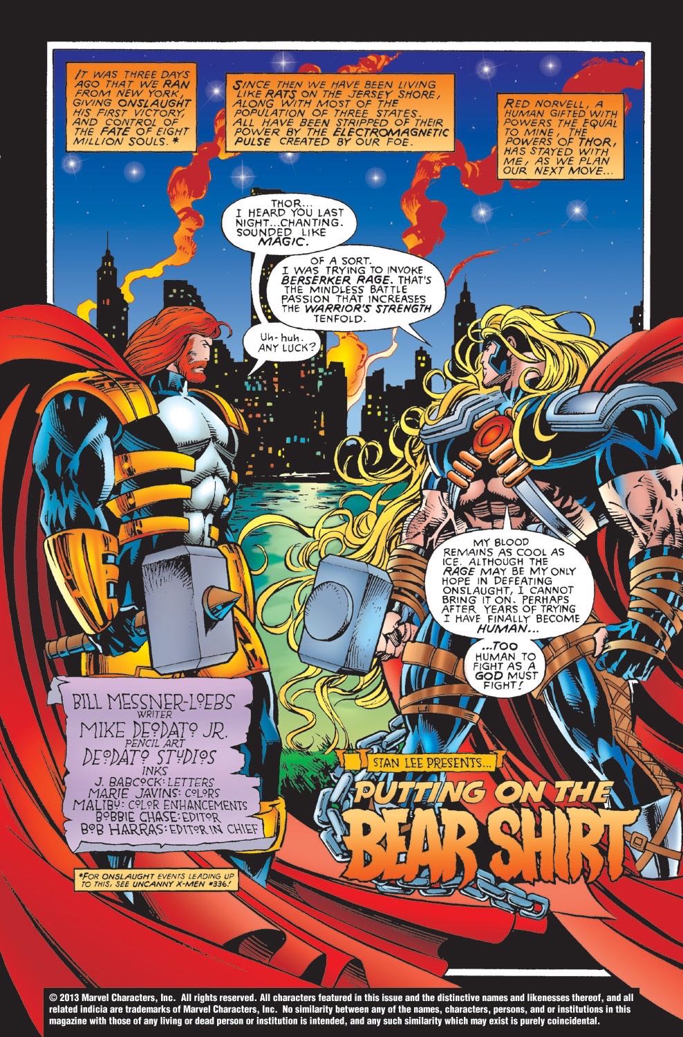 Thor, The Mighty - Marvel Comics (502 - Sep 1996) comic book collectible - Main Image 4