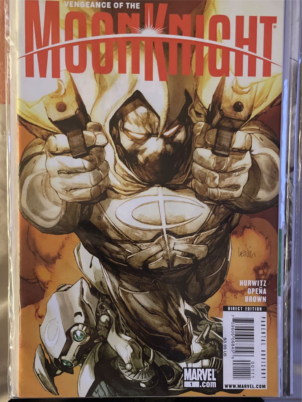 Vengeance of the Moon Knight - Marvel Comics (1 - Nov 2009) comic book collectible [Barcode 75960606845600111] - Main Image 2