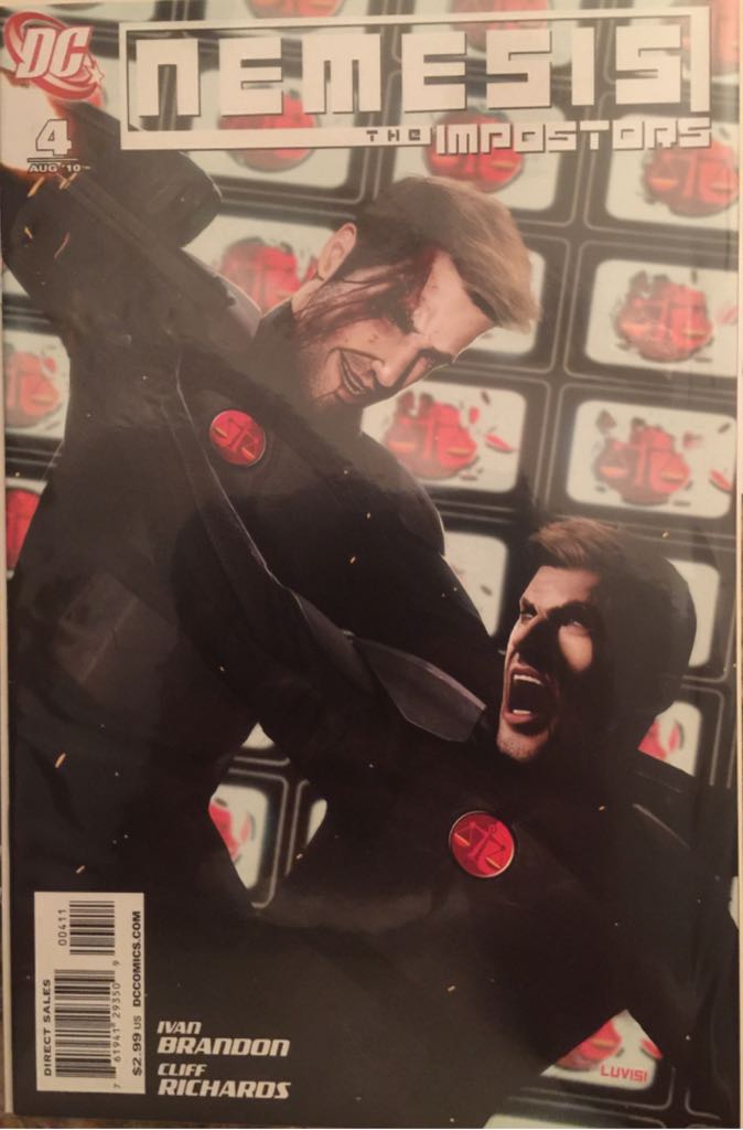Nemesis: The Imposters - DC Comics (4 - Aug 2010) comic book collectible [Barcode 761941293509] - Main Image 1