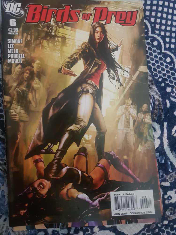 Birds Of Prey Vol 2 - DC Comics (6 - Jan 2011) comic book collectible [Barcode 761941293097] - Main Image 2