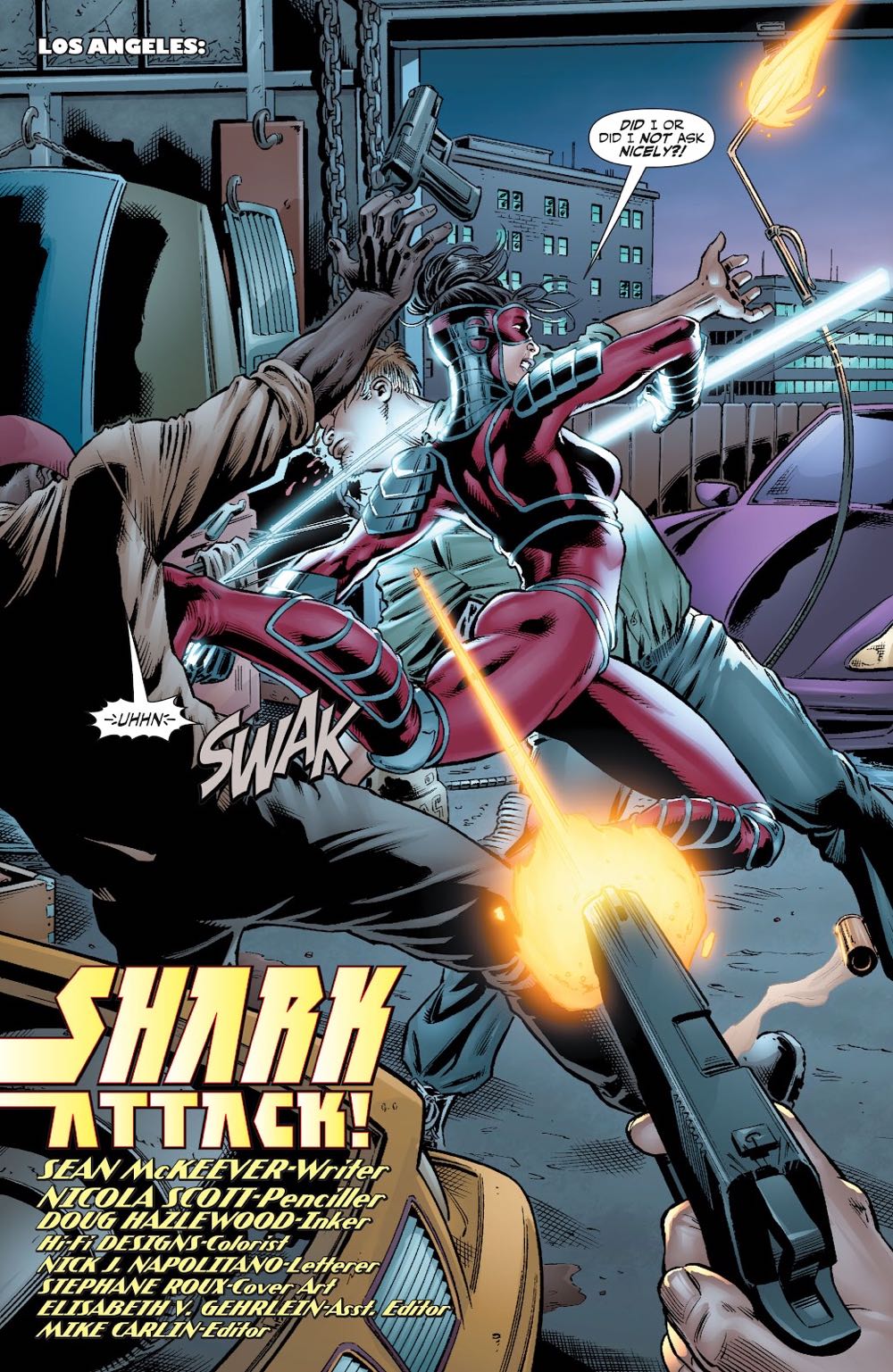 Birds Of Prey - DC Comics (114 - Mar 2008) comic book collectible [Barcode 761941214986] - Main Image 2